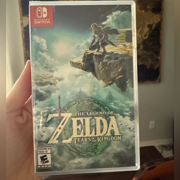 Zelda Tears of the Kingdom Nintendo Switch - Picture 1 of 2